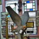 Majestic eagle sculpture