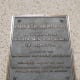 Dedication plaque on Pioneer Obelisk