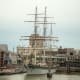The Tall Ship Elissa in Galveston