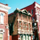 Stewart Building on the right with Trueheart-Adriance building adjacent to it