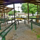 Place for HALS members to display & work on their train cars & engines at Zube Park.