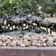 Texas Legacy Sculpture at Astrodome in Houston