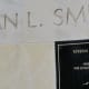 "Vivian L. Smith" Sculpture Plaque