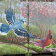 Mini Mural near Metro Bellaire Transit Center