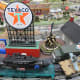 Houston Tinplate Operators Society model train layouts in Memorial City Mall of Houston