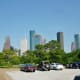 Parking Lot in Eleanor Tinsley Park