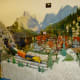 H.O. scale model train display at the Rosenberg Railroad Museum