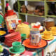 Can’t you envision Joanna Gaines picking out some of these vintage dishes to stock a kitchen?