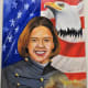 Painted by Ken Pridgeon Sr.: First Lt. Laura M. Walker from Fort Bliss, TX. She served in Operation Enduring Freedom and was KIA on 08-18-05.