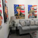A room inside of the Fallen Warriors Memorial Gallery