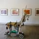 Mixed Media Assemblage titled The White Knights Horse, c. 1966 by Artist David McManaway (1927-2010)