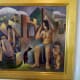 Artist Carl Benton Compton (1905-1981) Builders, 1940