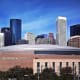 The Toyota Center hosts the Houston Rockets basketball games, ice hockey, and concerts.