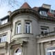 Detailing on the exterior of the mansion