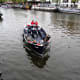 Open boat trip in Amsterdam.