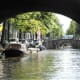 Amsterdam from the canal.