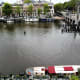 Room view of an Amstel saloon boat.
