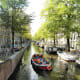 Open boat tour of Amsterdam.