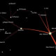 Star map of Zeta Reticuli, according to Betty Hill and Marjorie Fish, this is a Map of the greys' possible origin.