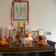 A Chinese shrine to the ancestors.