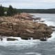 Rocky shore near Monument Cove