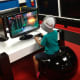 Playing video games in the Imagination Zone.