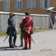 The costumed guides/docents added a lot to the scenes in the fort.