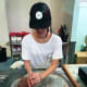 Thai rolled ice cream at 22 Below