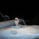 Here is Olaf on top of the roof.