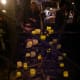 They made their own version of a Christmas tree. It is made out of sticks and candles.