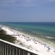 Beautiful beach view at Seagrove Beach from Beachcrest condo.