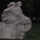 Statue by riverbank of Perfume River, Hue