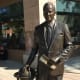 George Herbert Walker Bush, 41st U.S. President, responded to many international events, including the dissolution of the Soviet Union, removal of Panamanian dictator Manuel Noriega from power, and Saddam Hussein's invasion of Kuwait.
