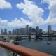 Skyline of Miami on our day of departure.