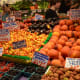 Fruit shop at Pike Place Market in downtown Seattle