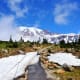 Snow on the Skyline Trail @ Mount Rainier National Park