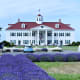 George Washington Inn behind the Washington Lavender Farm near Sequim, Washington