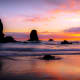 Sunset at Cannon Beach