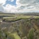 Rowena Crest Viewpoint as seen from a drone