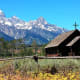 Chapel of the Transfiguration in Grand Teton National Park, Wyoming