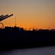 Sunset at the Battleship Wisconsin in Norfolk, VA