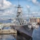 Battleship Wisconsin in Norfolk, VA