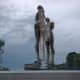 Ali and Nino Statue (Apart)