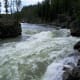 Upper Yellowstone Falls in Yellowstone National Park