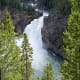 Upper Yellowstone Falls in Yellowstone National Park