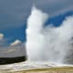 Old Faithful at Yellowstone National Park
