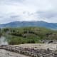 Mammoth Hot Springs near the North Entrance in Yellowstone National Park
