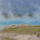 A hot spring near Grand Prismatic Spring in Yellowstone National Park