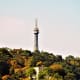 Observation Tower's hilltop setting.