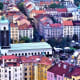 View from Zizkov Television Tower.